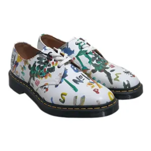 Dr.Martens/YOHJI YAMAMOTO/Boots/US 10/All Over Print/Leather/WHT/Supreme
