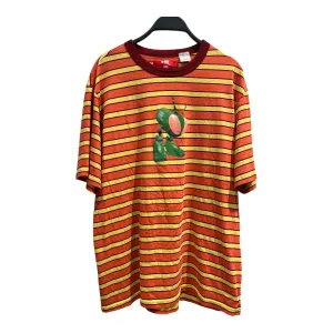 eYe JUNYA WATANABE MAN/T-Shirt/L/Cotton/PNK/Stripe/SUPREME BUG ROBOT
