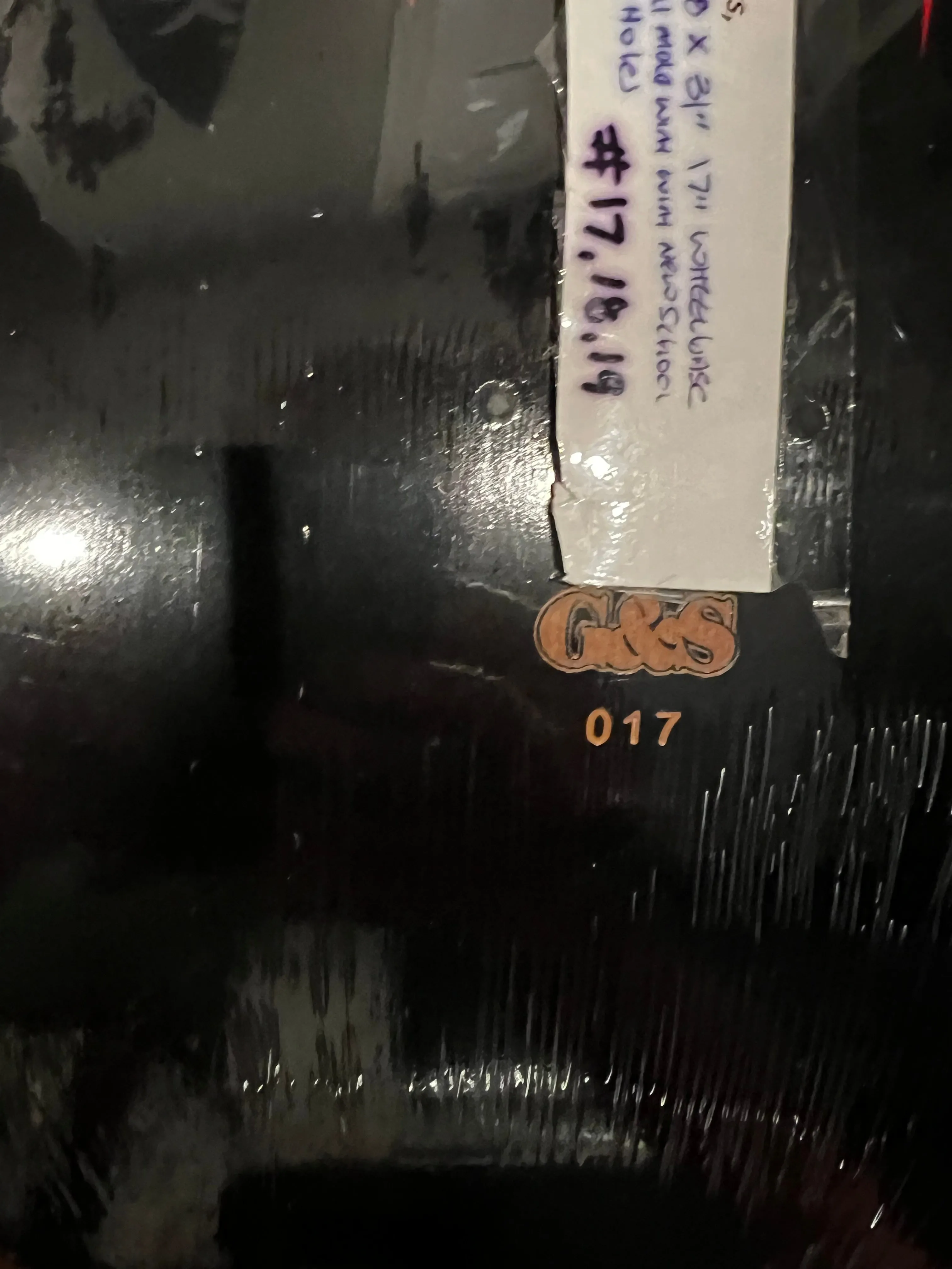 G&S Side Cut Collector Skateboard Deck Signed Numbered