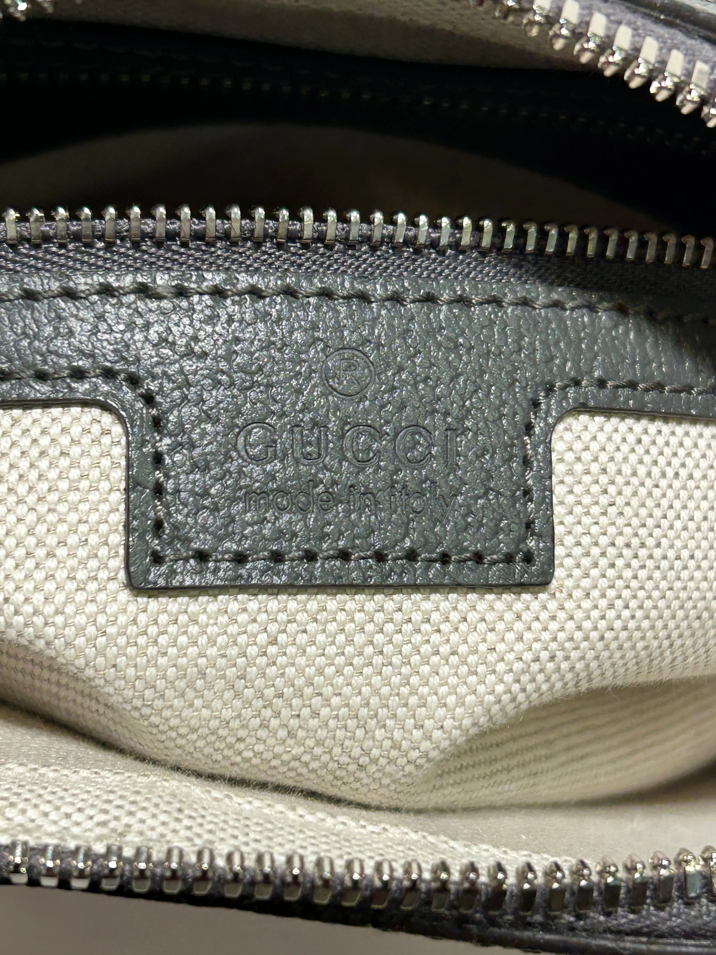 GUCCI/Cross Body Bag/Monogram/GRY/OPHIDIA SMALL GG SUPREME