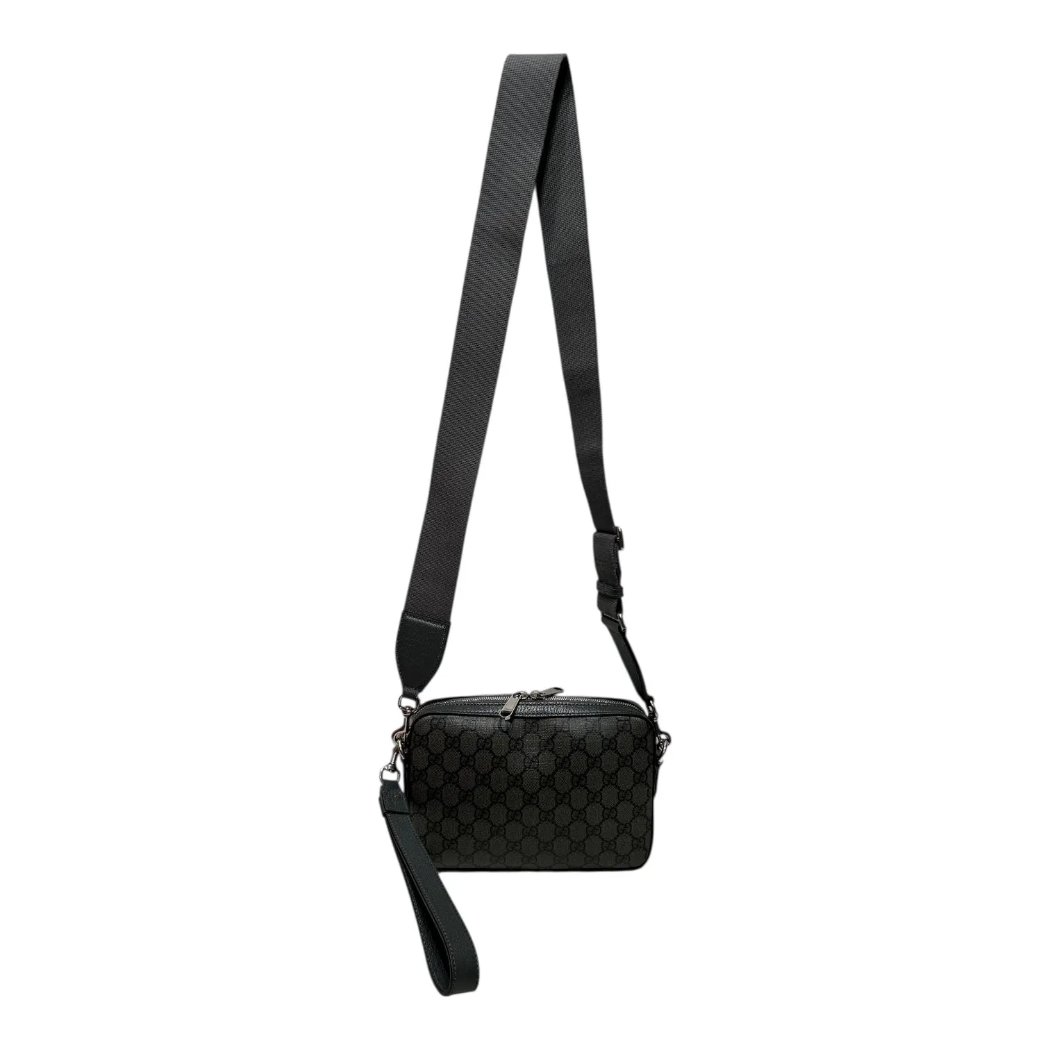 GUCCI/Cross Body Bag/Monogram/GRY/OPHIDIA SMALL GG SUPREME