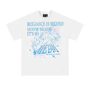Mr Enjoy Da Money Crystal Rose Tee White