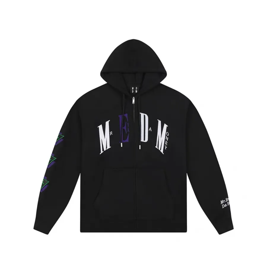 Mr Enjoy Da Money Evangelion Jacket Black Purple