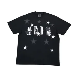 Mr Enjoy Da Money Five Pointed Stars Logo Tee Black