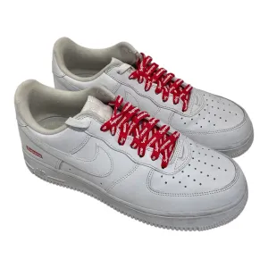 NIKE/Supreme/Low-Sneakers/US 8/Leather/WHT/CU9225100
