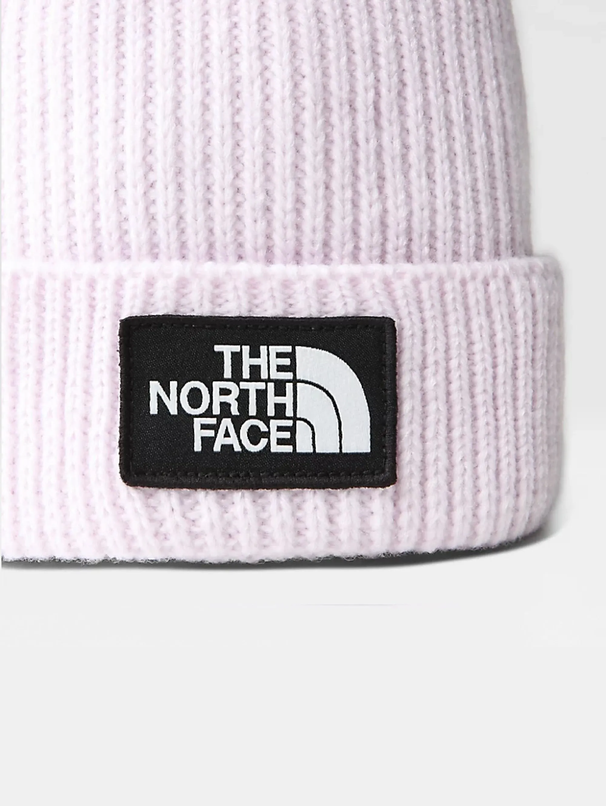 Ribbed Cap with Lavender Logo
