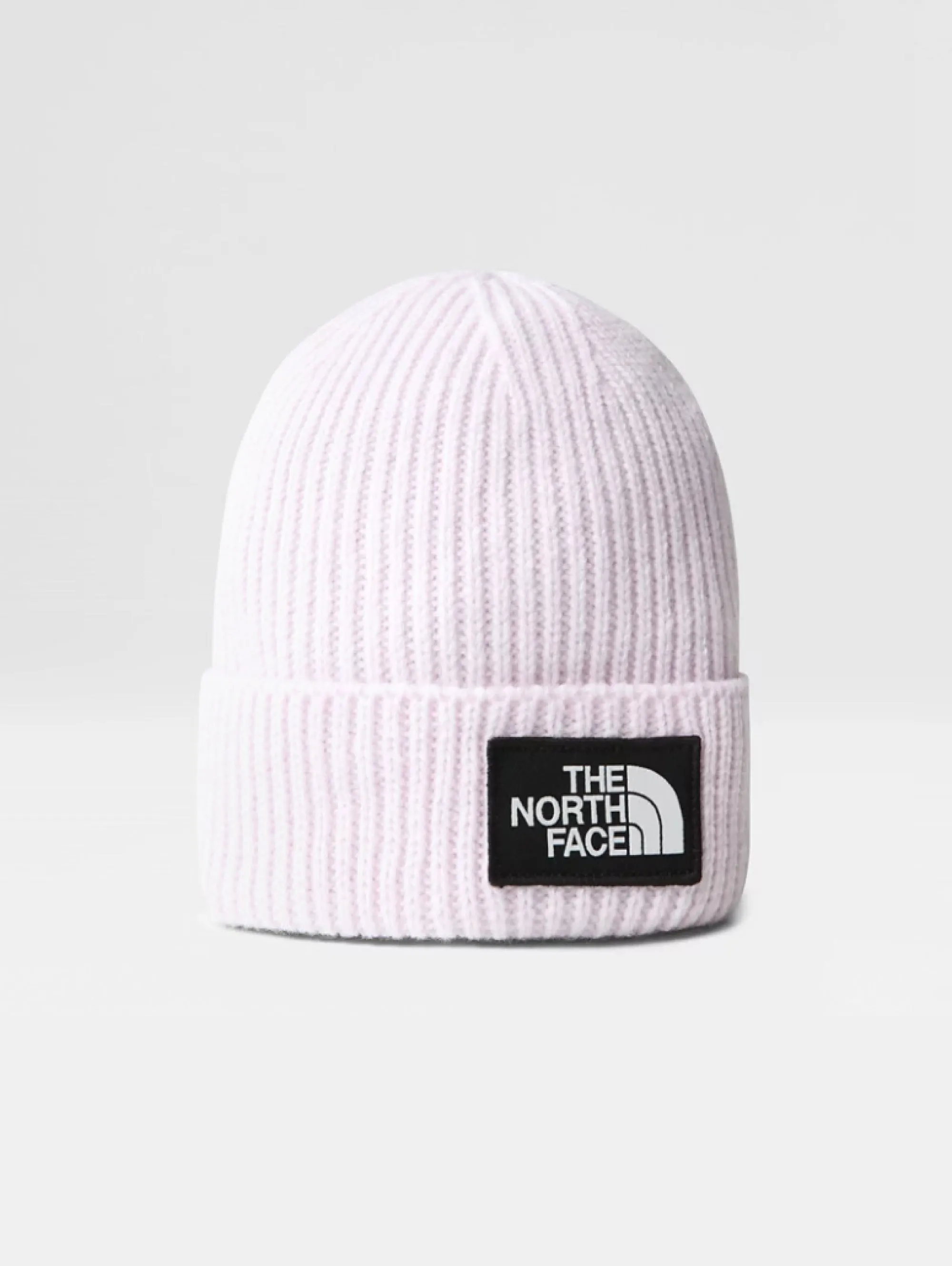 Ribbed Cap with Lavender Logo