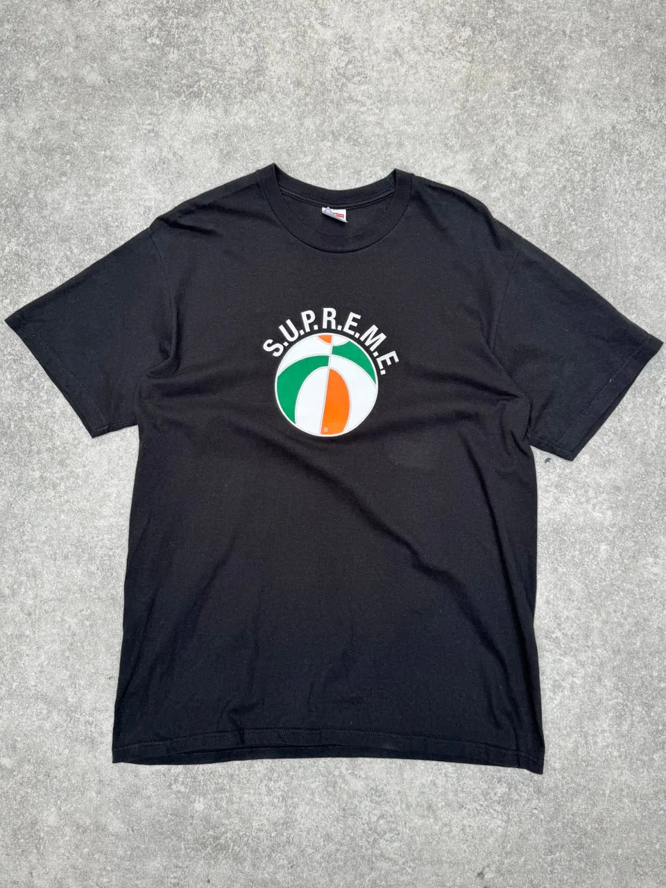 S/S2023 Supreme Basketball Graphic Black Tee
