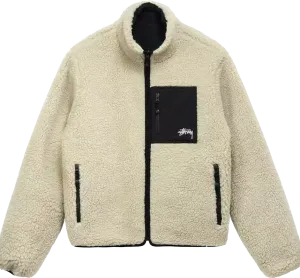 Stussy 8Ball Sherpa Reversible Jacket