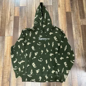 Supreme Box Logo Hooded Sweatshirt (FW21) Olive Russian Camo
