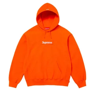 Supreme Box Logo Hooded Sweatshirt Sweatshirt (FW24) Dark Orange