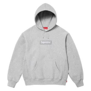 Supreme Box Logo Hooded Sweatshirt Sweatshirt (FW24) Heather Grey