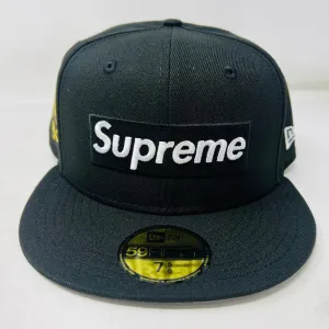 Supreme Championship Box Logo New Era 59Fifty Hat Black
