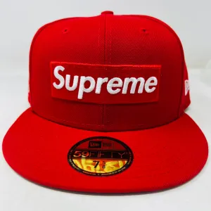 Supreme Championship Box Logo New Era 59Fifty Hat Red