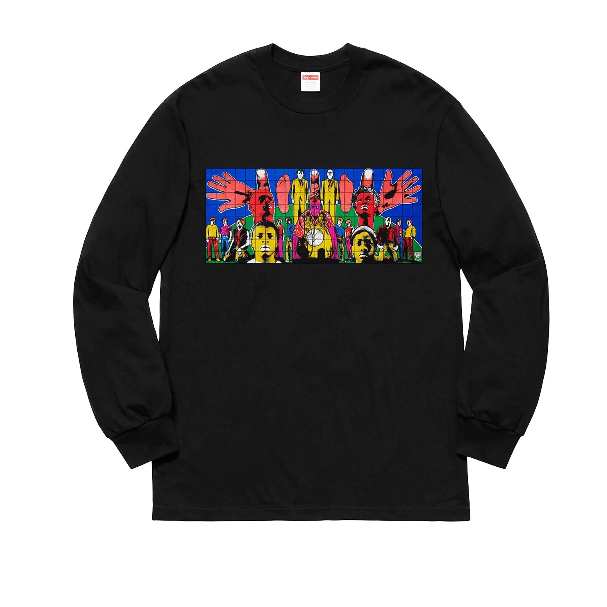 Supreme Gilbert & George Death After Life Long Sleeve Tee