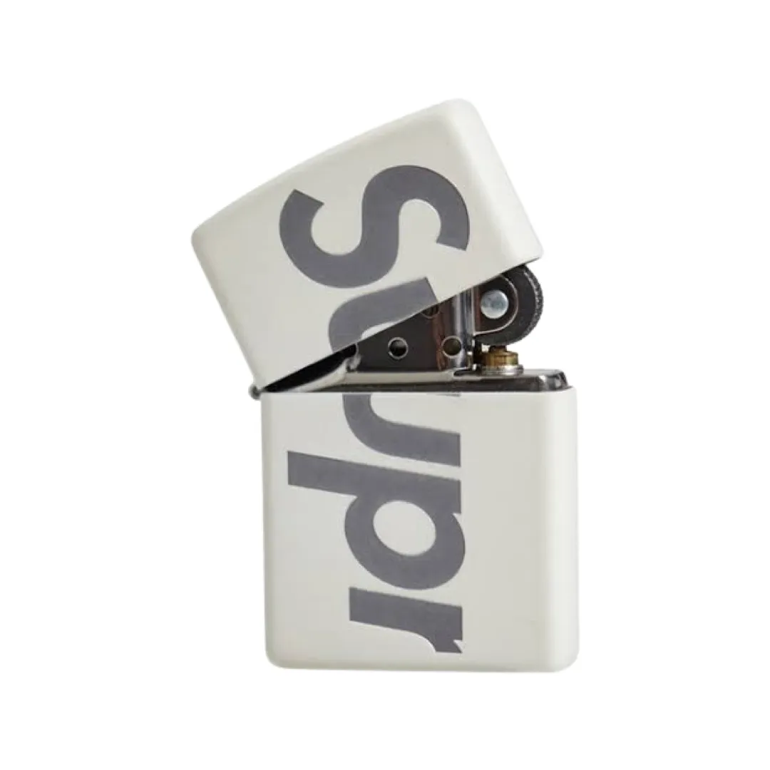 Supreme Glow In The Dark Zippo White