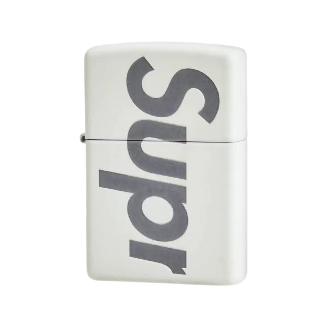 Supreme Glow In The Dark Zippo White