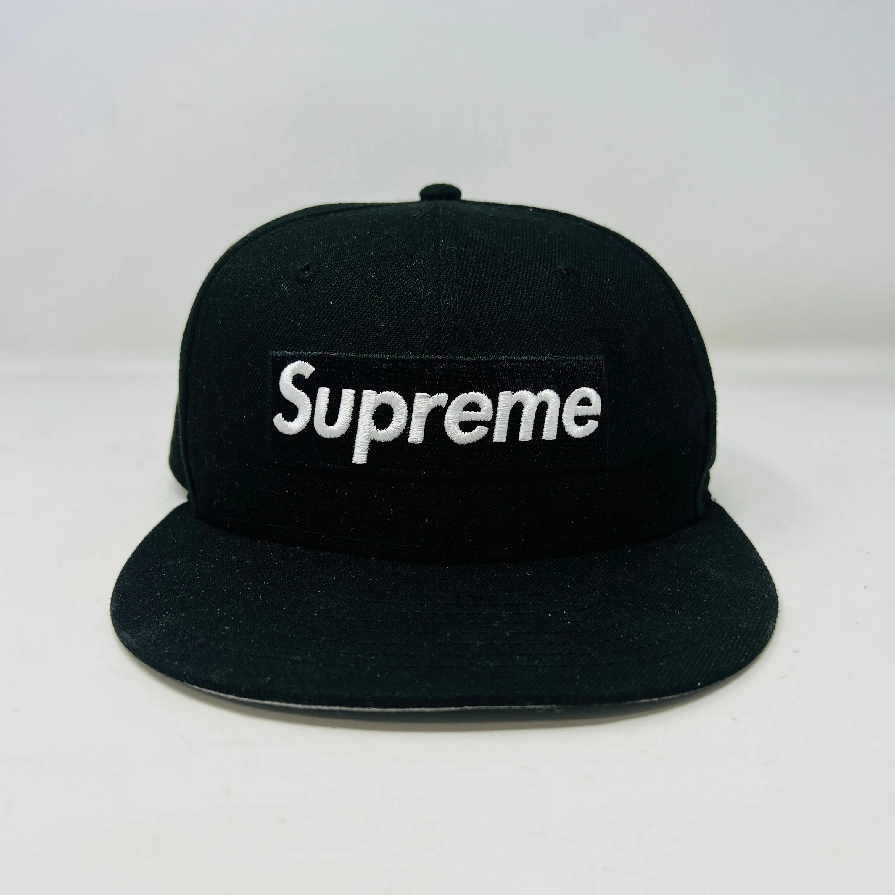 Supreme MLB Teams Chicago Box Logo New Era 59Fifty Fitted Cap Black