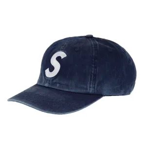 Supreme Pigment Print S Logo 6-Panel Indigo