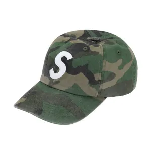 Supreme Pigment Print S Logo 6-Panel Woodland Camo