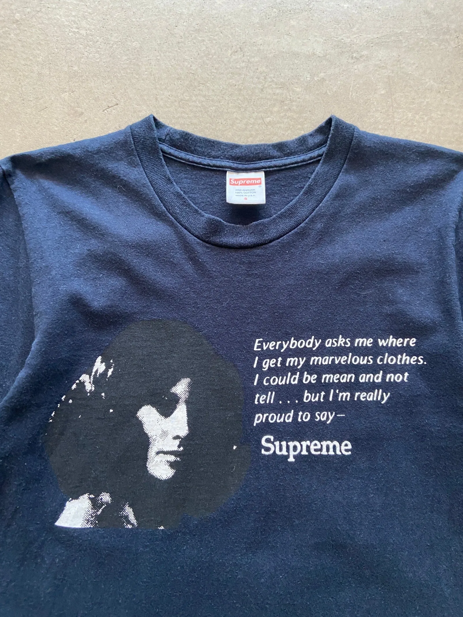 Supreme Proud to Say T-Shirt - S