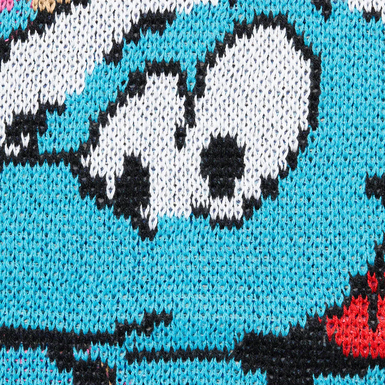 Supreme Smurfs Sweater White