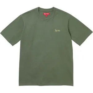 Supreme Washed Script S/S Top (FW23) Olive