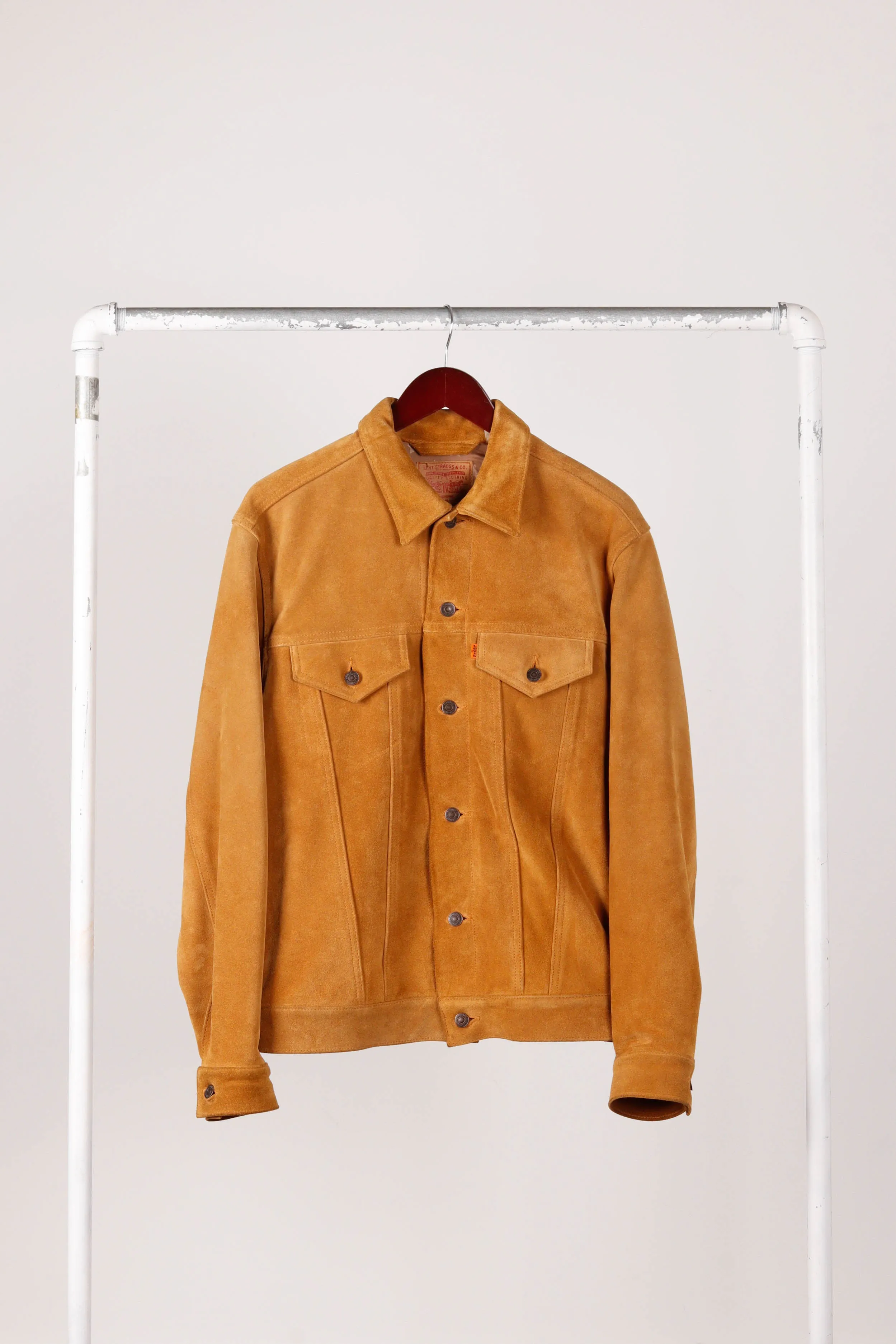 Supreme x Levis FW11 'Type 3 Suede' Trucker Jacket Mustard (2011)