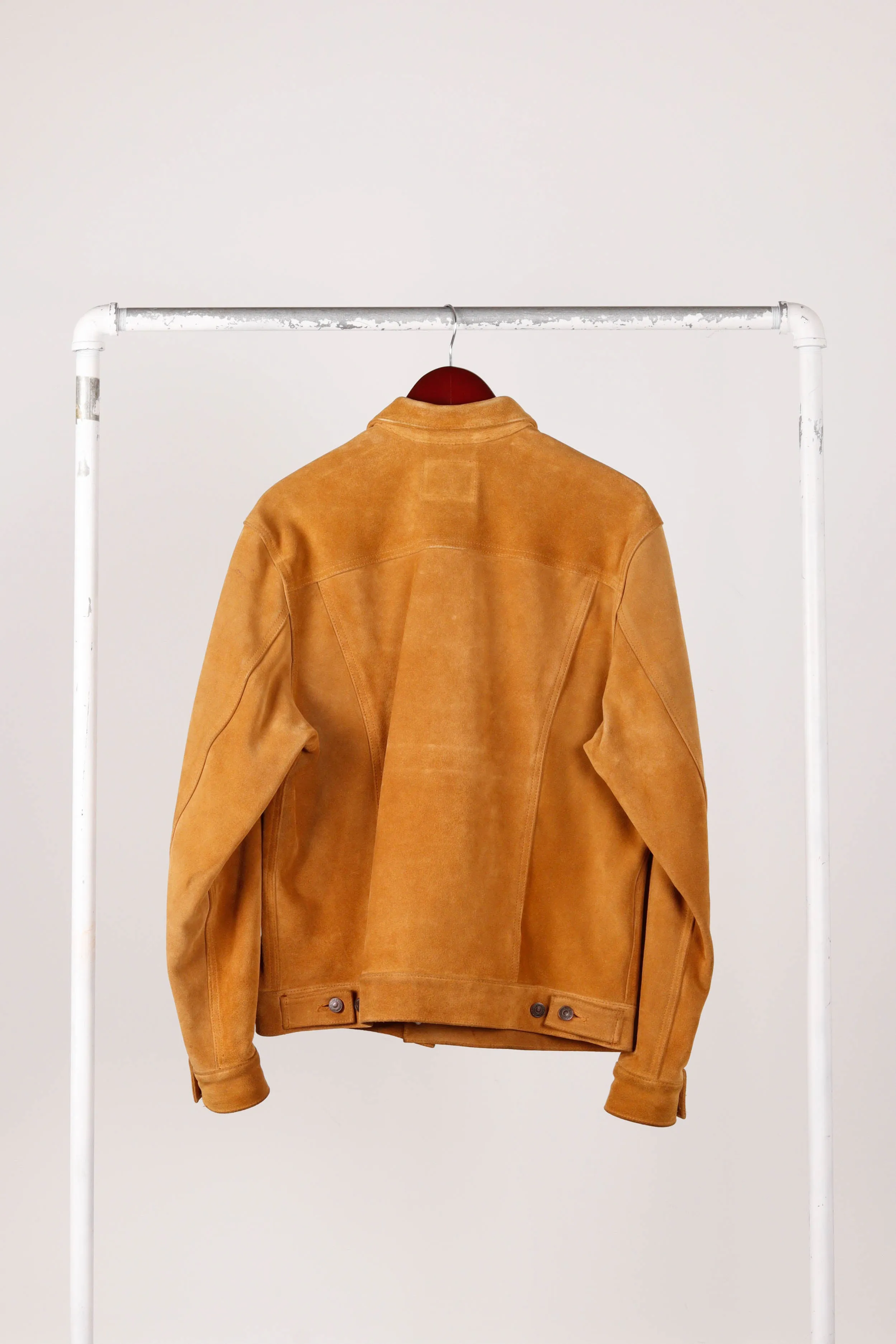 Supreme x Levis FW11 'Type 3 Suede' Trucker Jacket Mustard (2011)