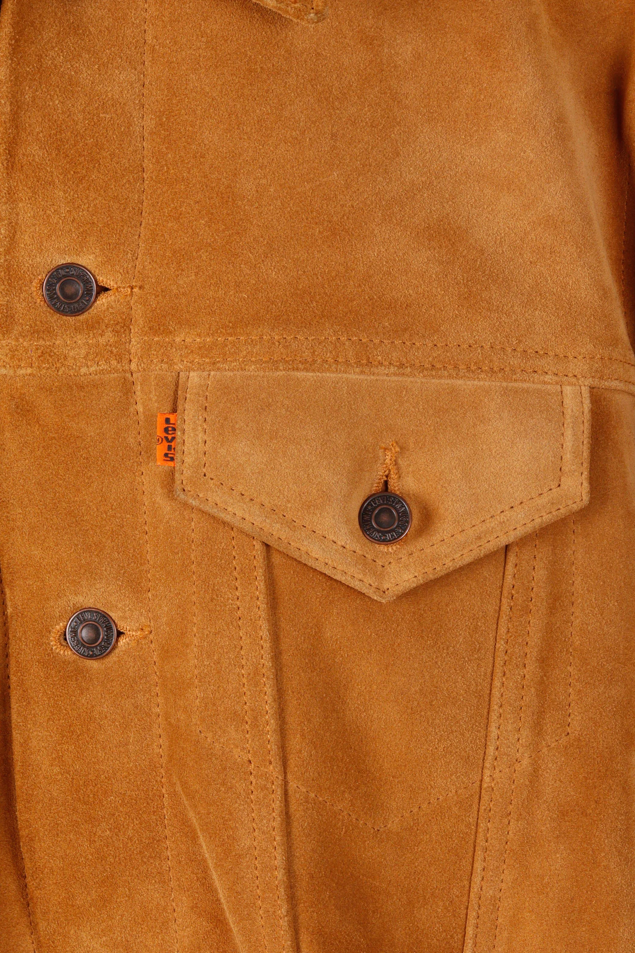 Supreme x Levis FW11 'Type 3 Suede' Trucker Jacket Mustard (2011)