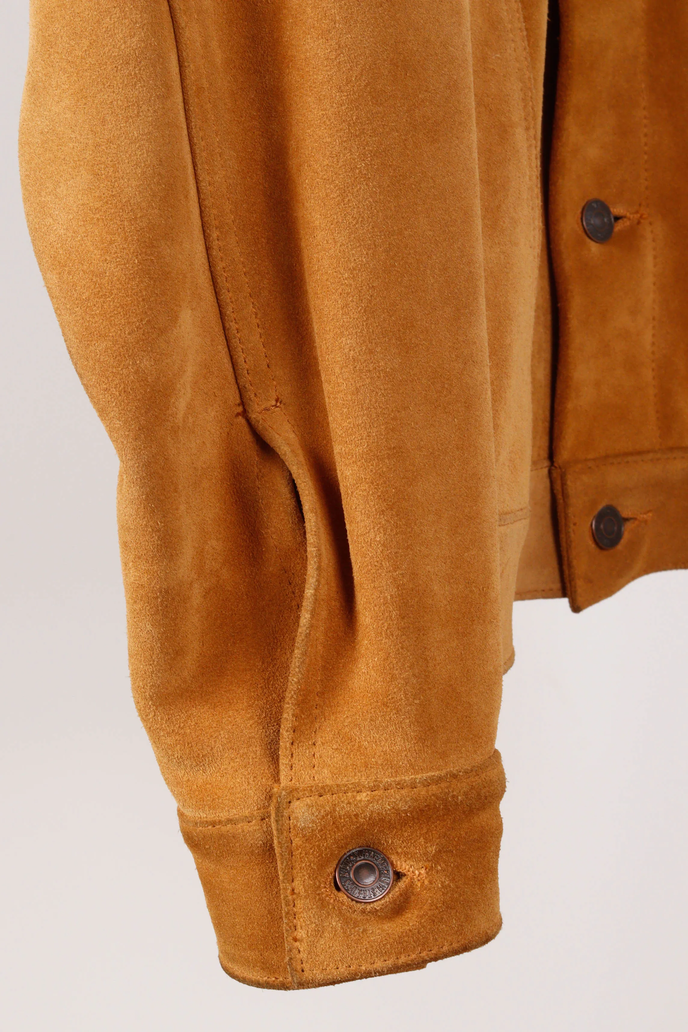Supreme x Levis FW11 'Type 3 Suede' Trucker Jacket Mustard (2011)