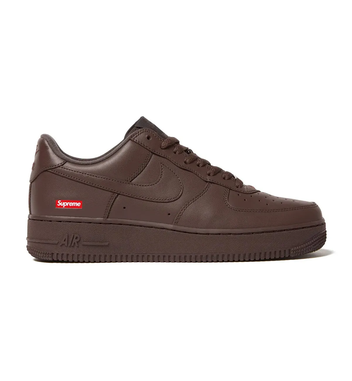 Supreme x Nike Air Force 1 Baroque Brown