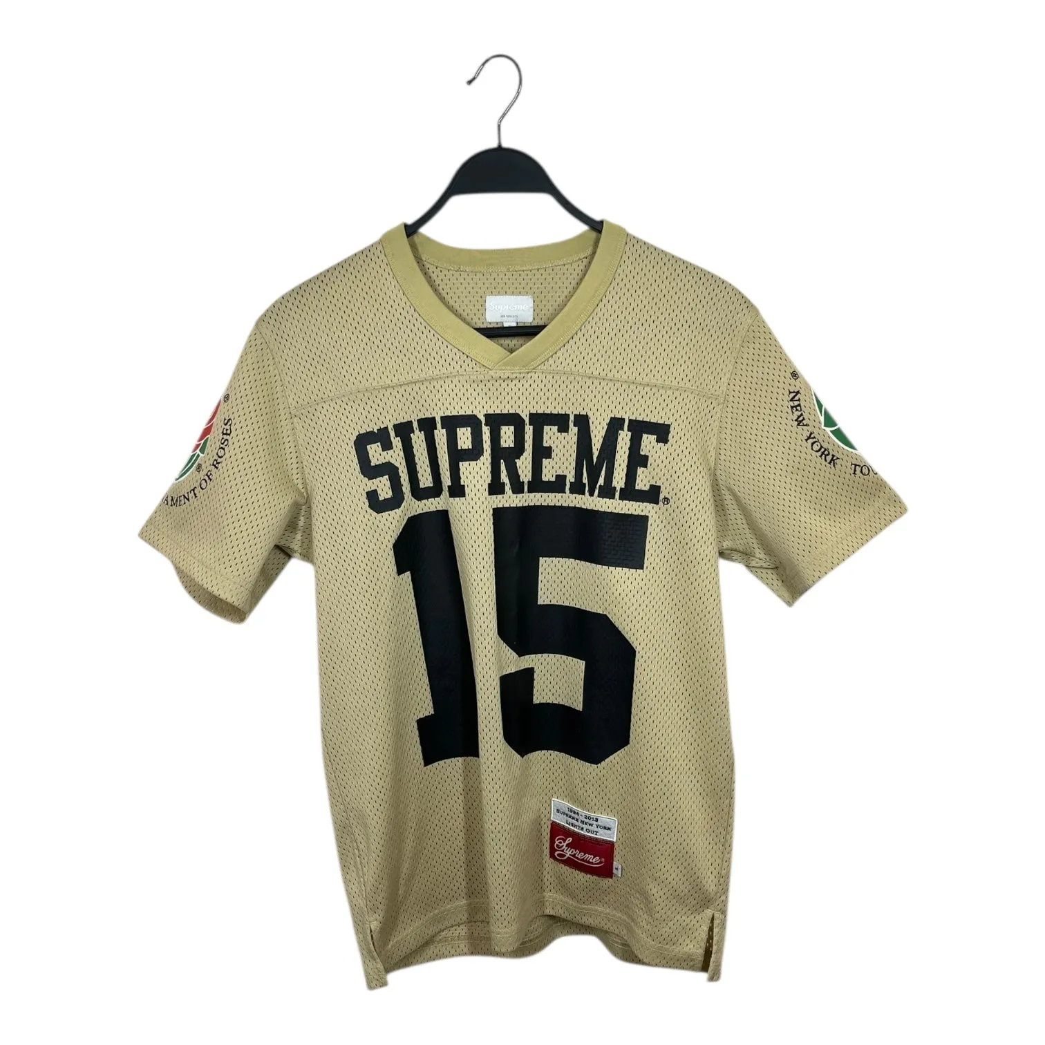 Supreme/Cut & Sew/S/Polyester/GLD/Tournamanet Of Roses Jersey