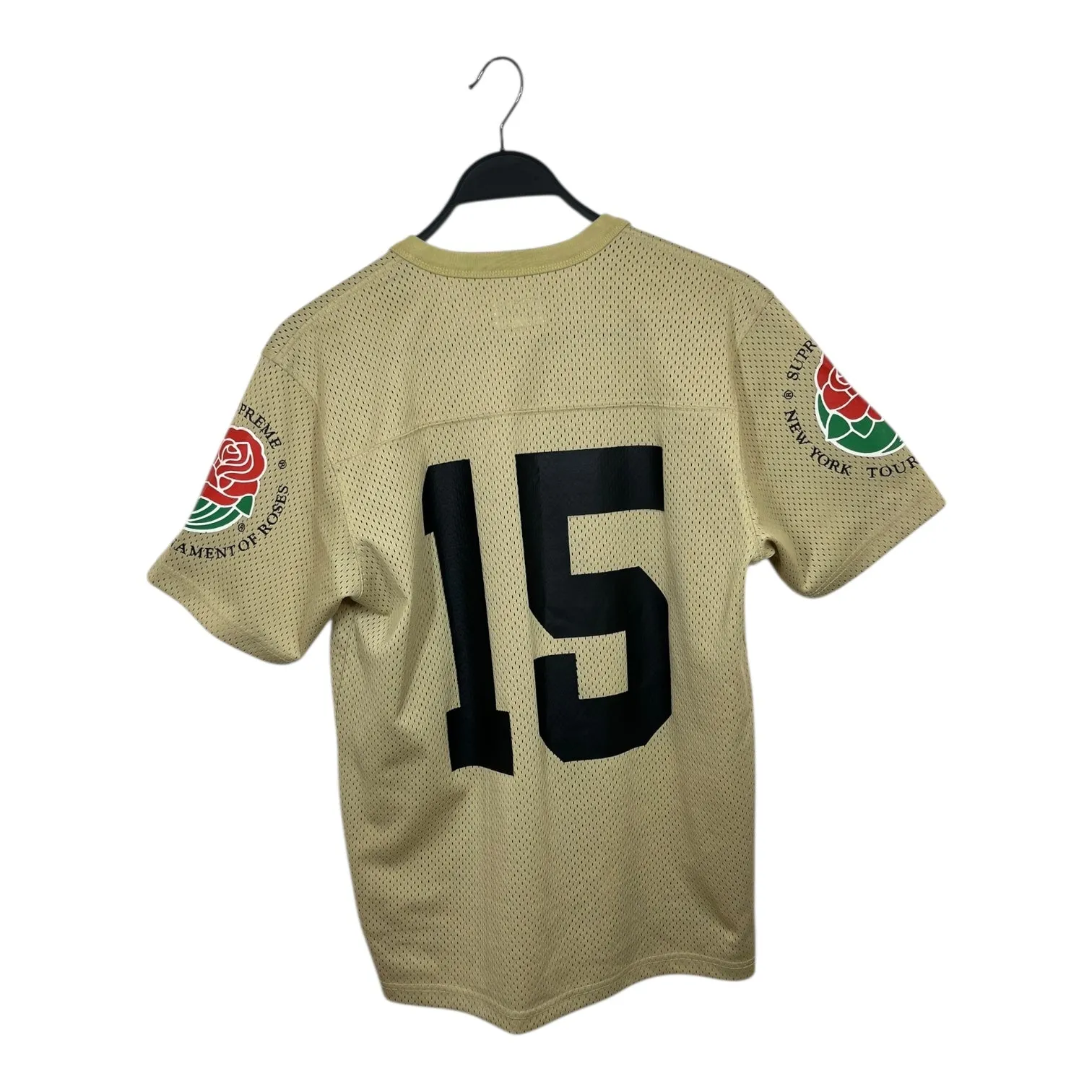 Supreme/Cut & Sew/S/Polyester/GLD/Tournamanet Of Roses Jersey