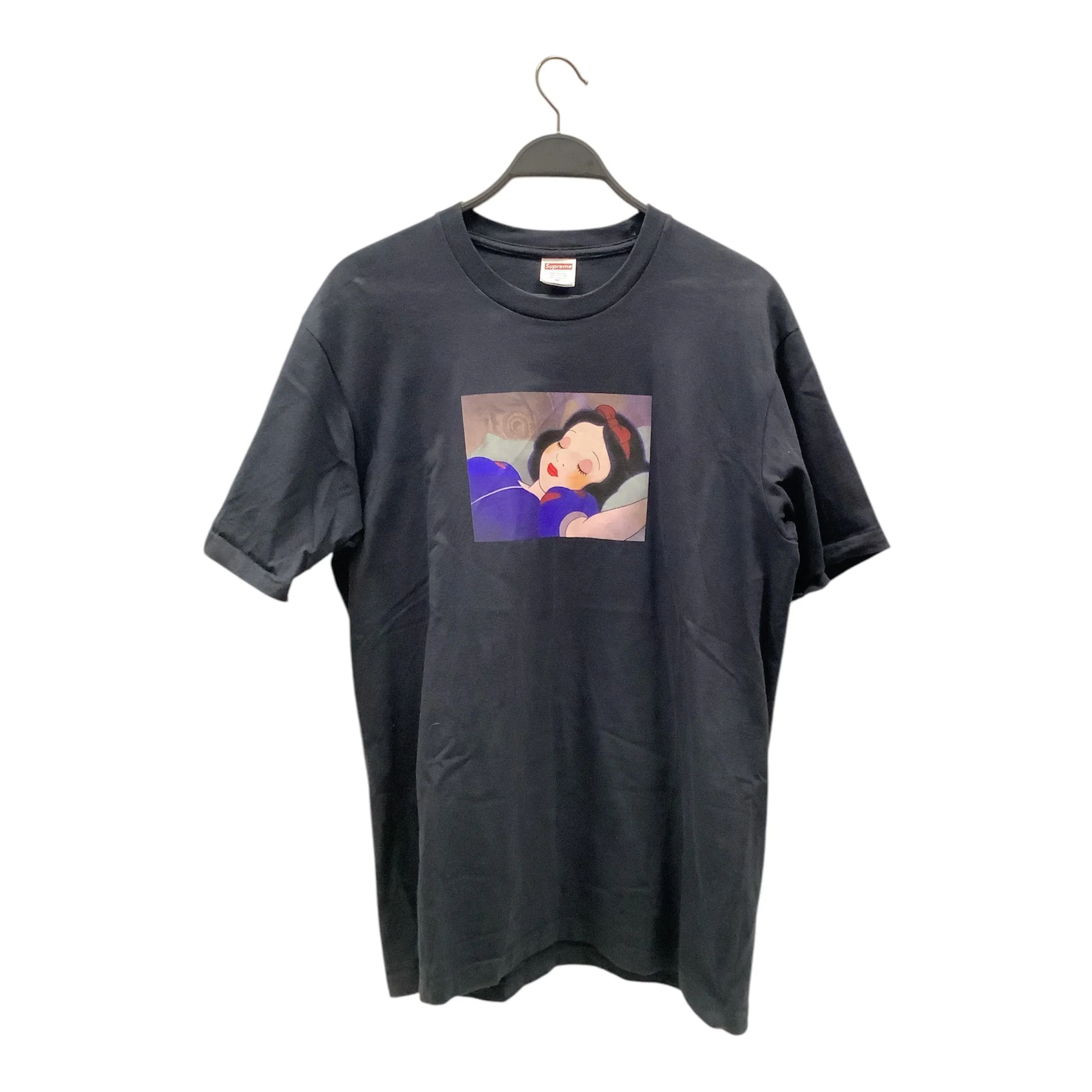 Supreme/Disney/T-Shirt/M/Cotton/NVY/Graphic/Snow White