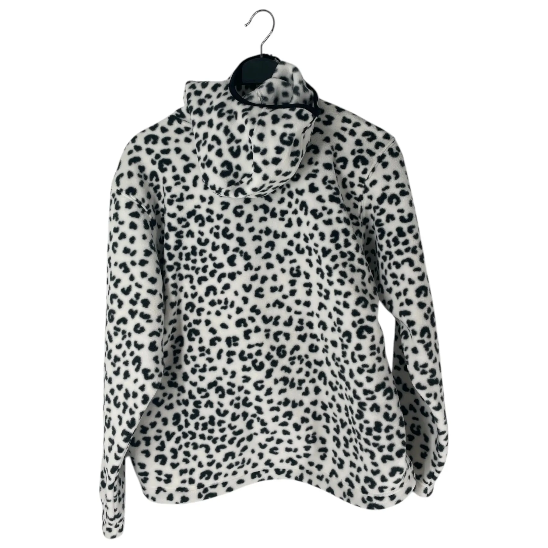 Supreme/Hoodie/L/Animal Pattern/Polyester/WHT/White Leopard Polartec