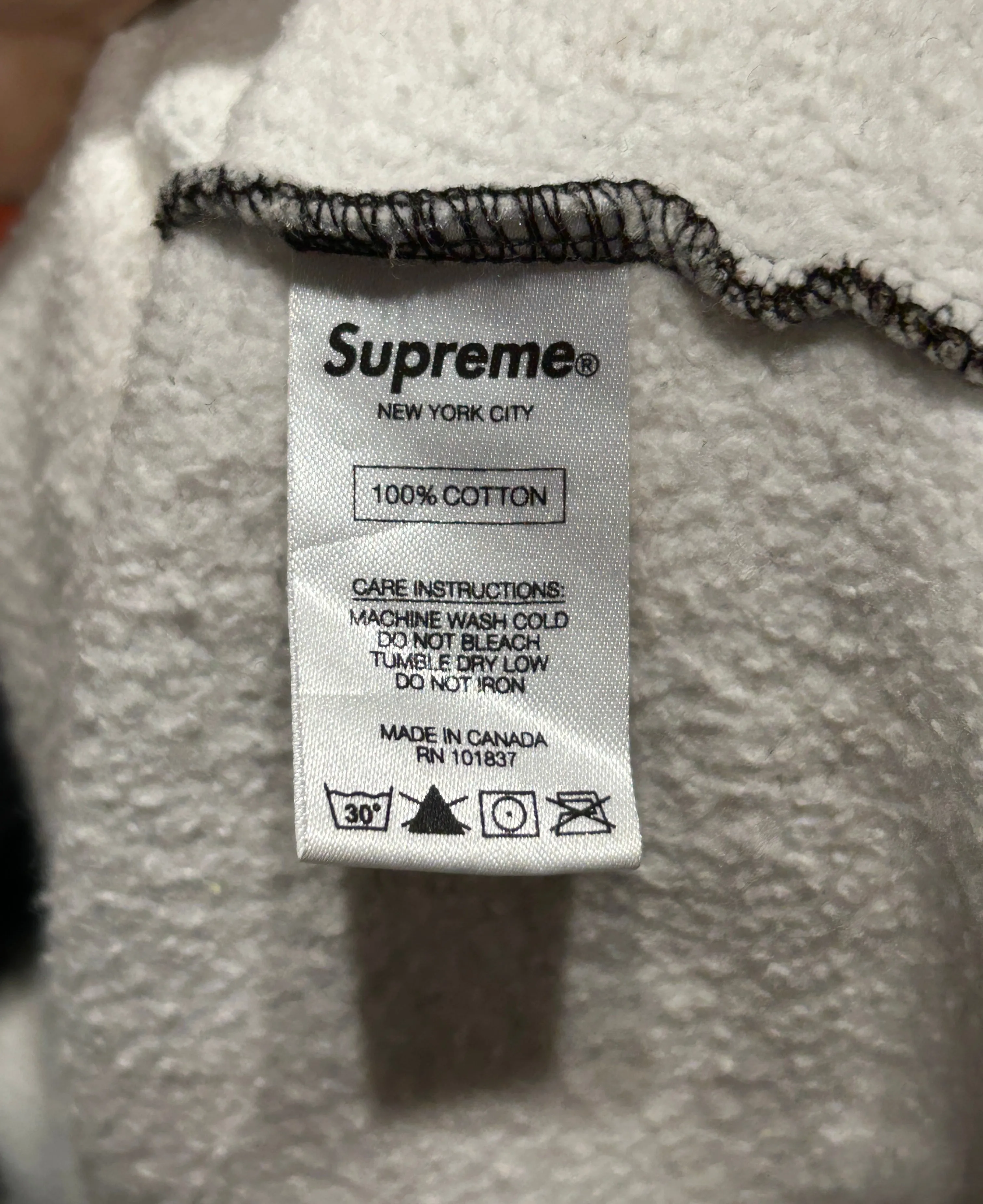 Supreme/Hoodie/XL/All Over Print/Cotton/RED/SCARFACE THE WORLD IS YOURS
