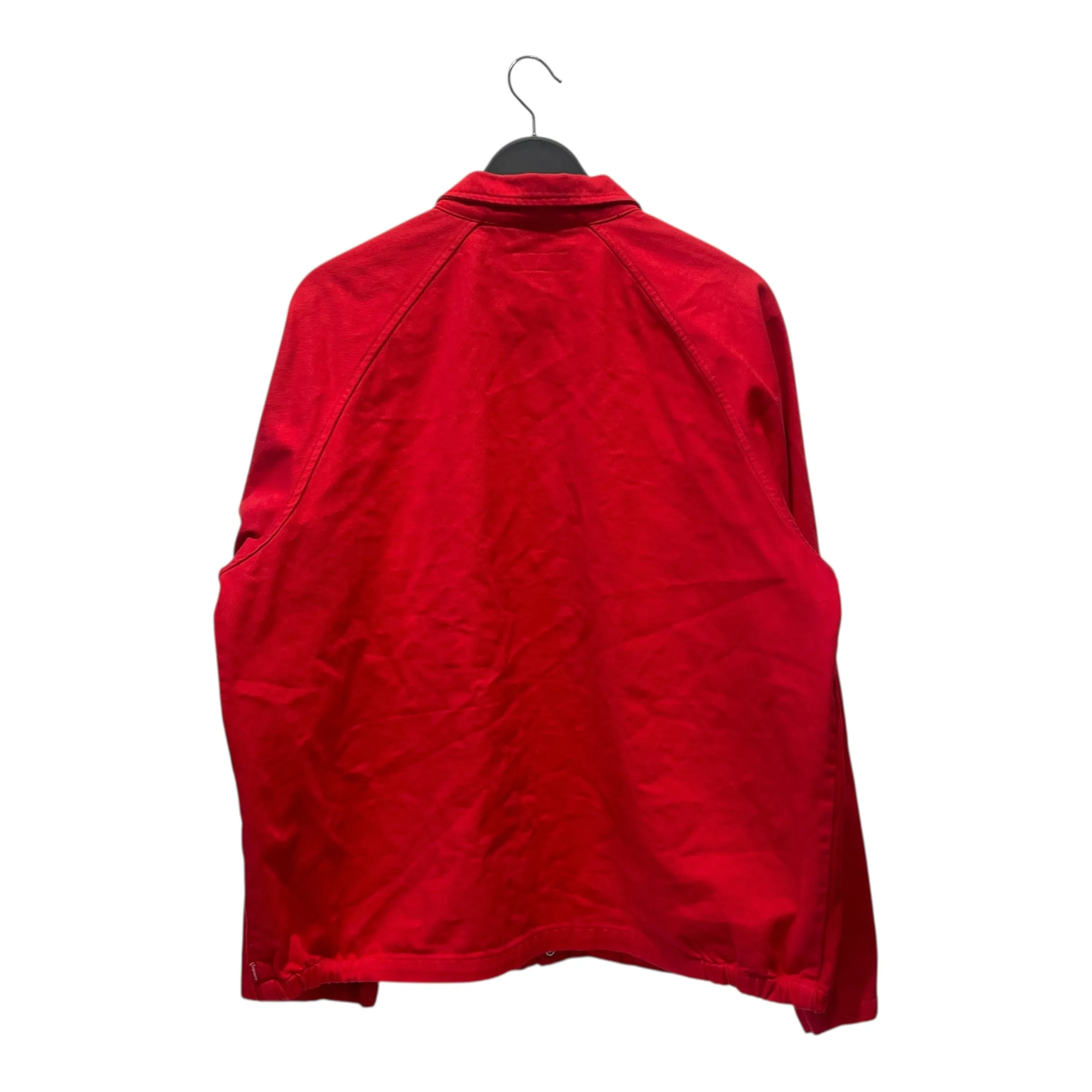Supreme/Jacket/XL/Cotton/RED/Front Snap Logo Twill