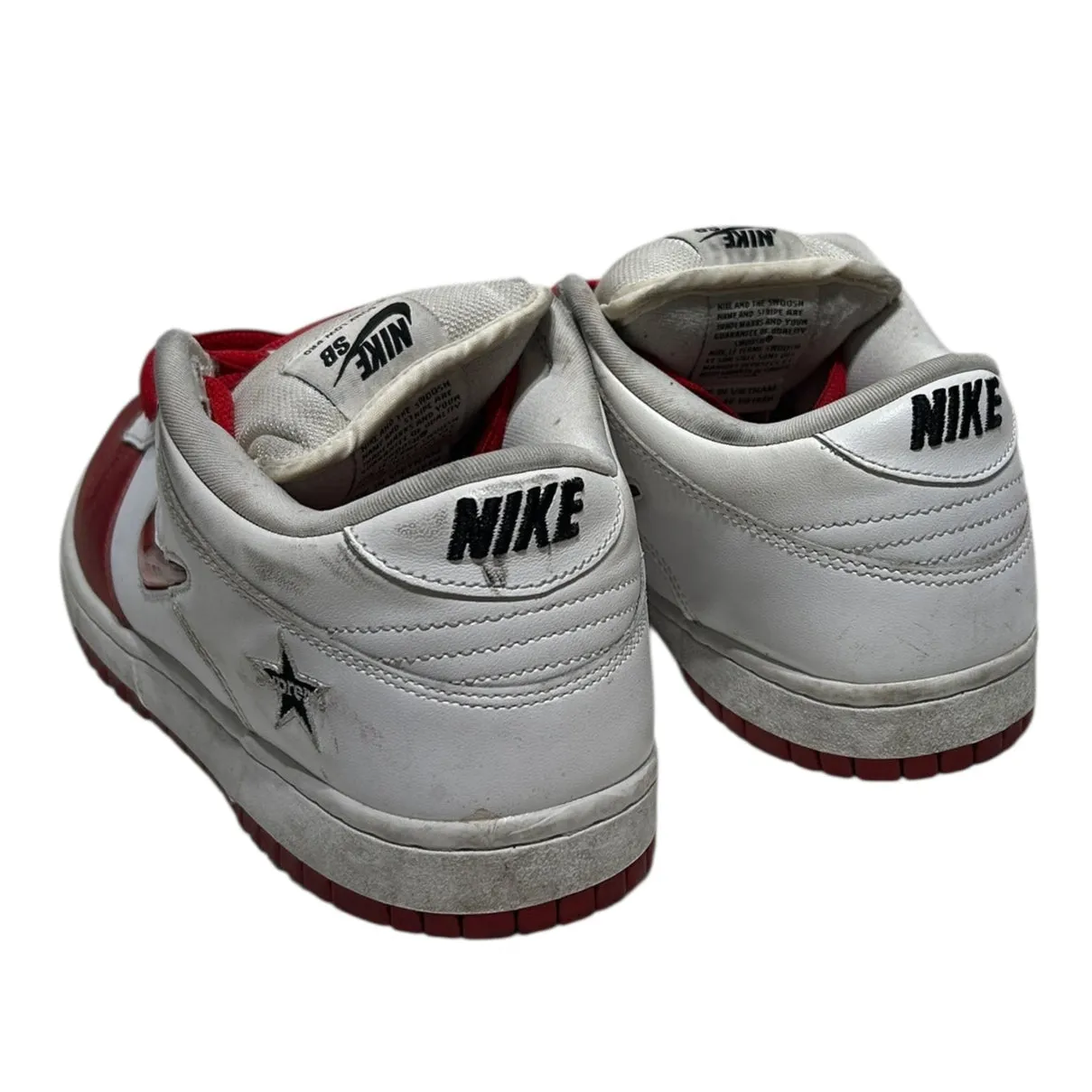 Supreme/Low-Sneakers/US 8.5/RED/DUNK SB LOW VARSITY RED