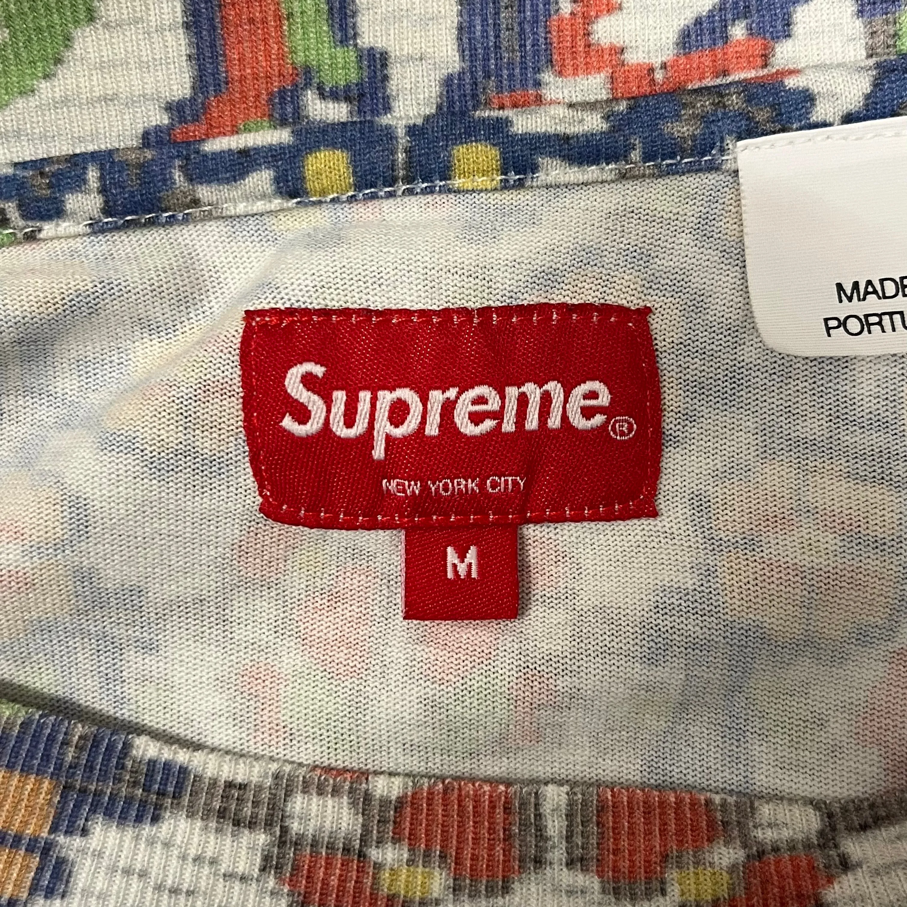Supreme/LS T-Shirt/M/Cotton/MLT/All Over Print/