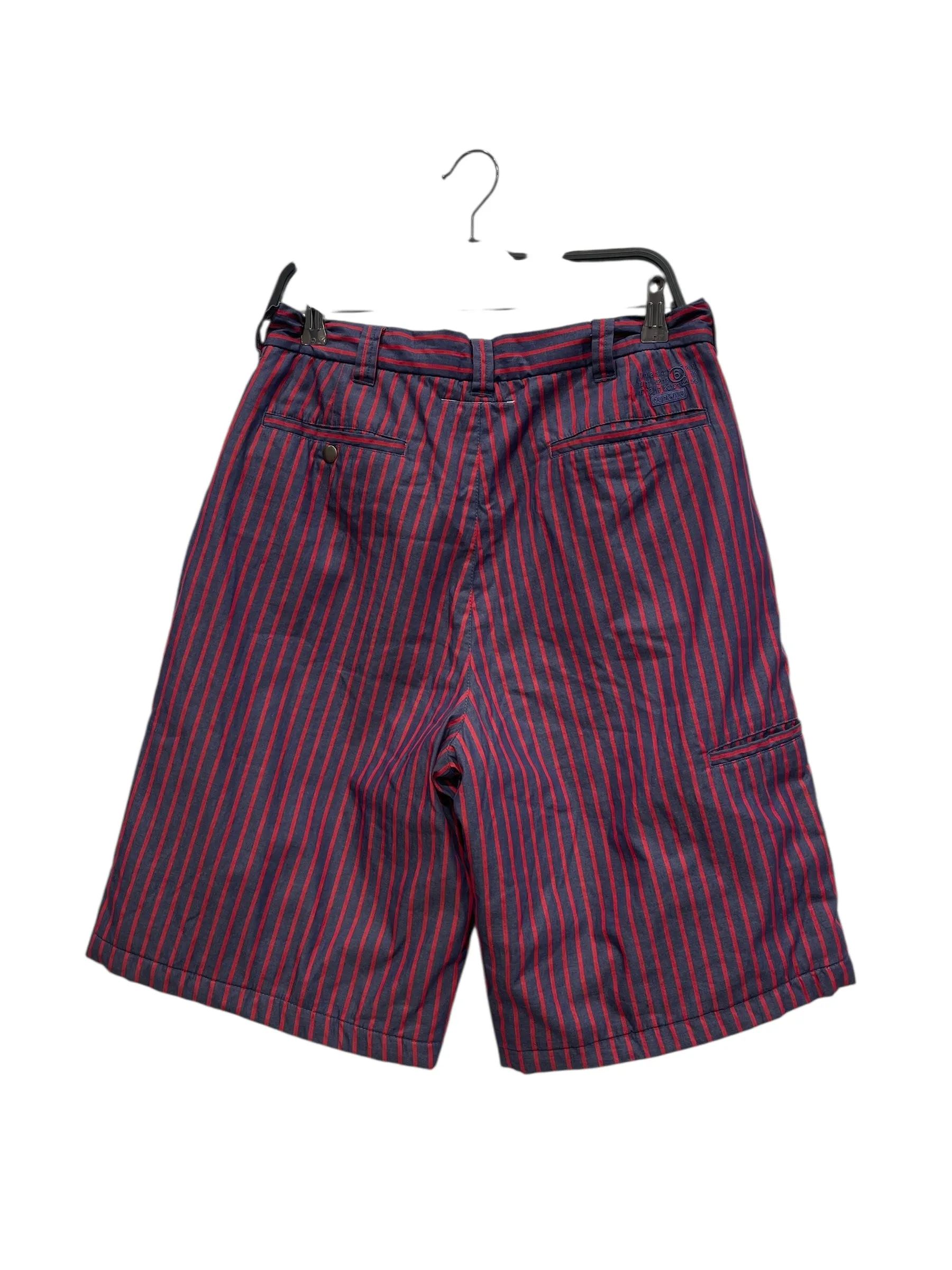 Supreme/MM6/Shorts/30/Cotton/MLT/Stripe/RN 154909 BLU/RED