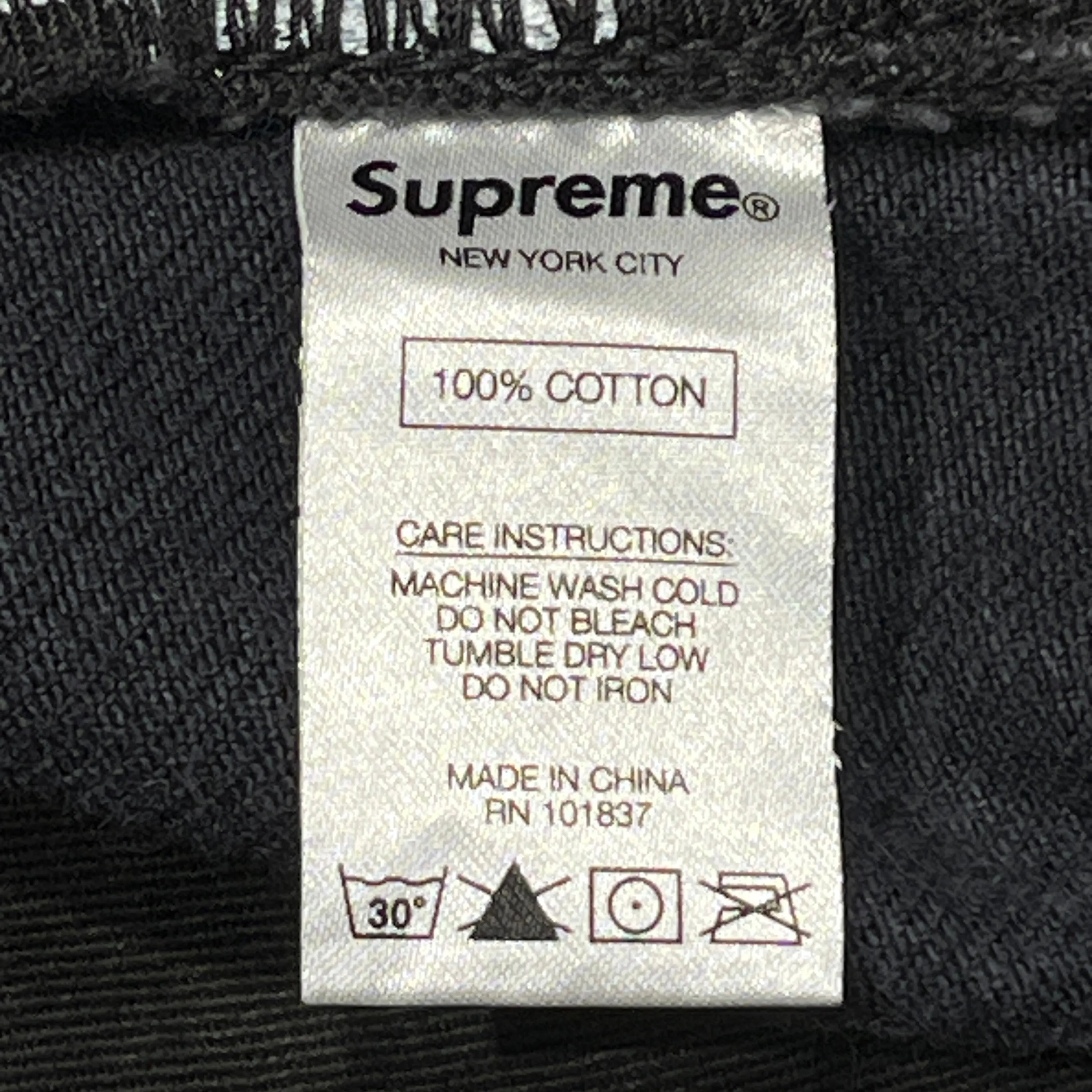 Supreme/Pants/34/Cotton/BLK/All Over Print/ARK