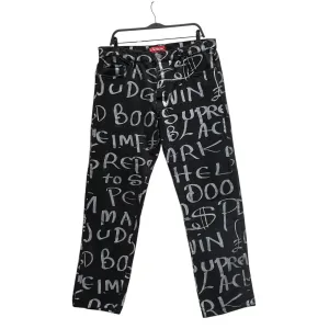 Supreme/Pants/34/Cotton/BLK/All Over Print/ARK