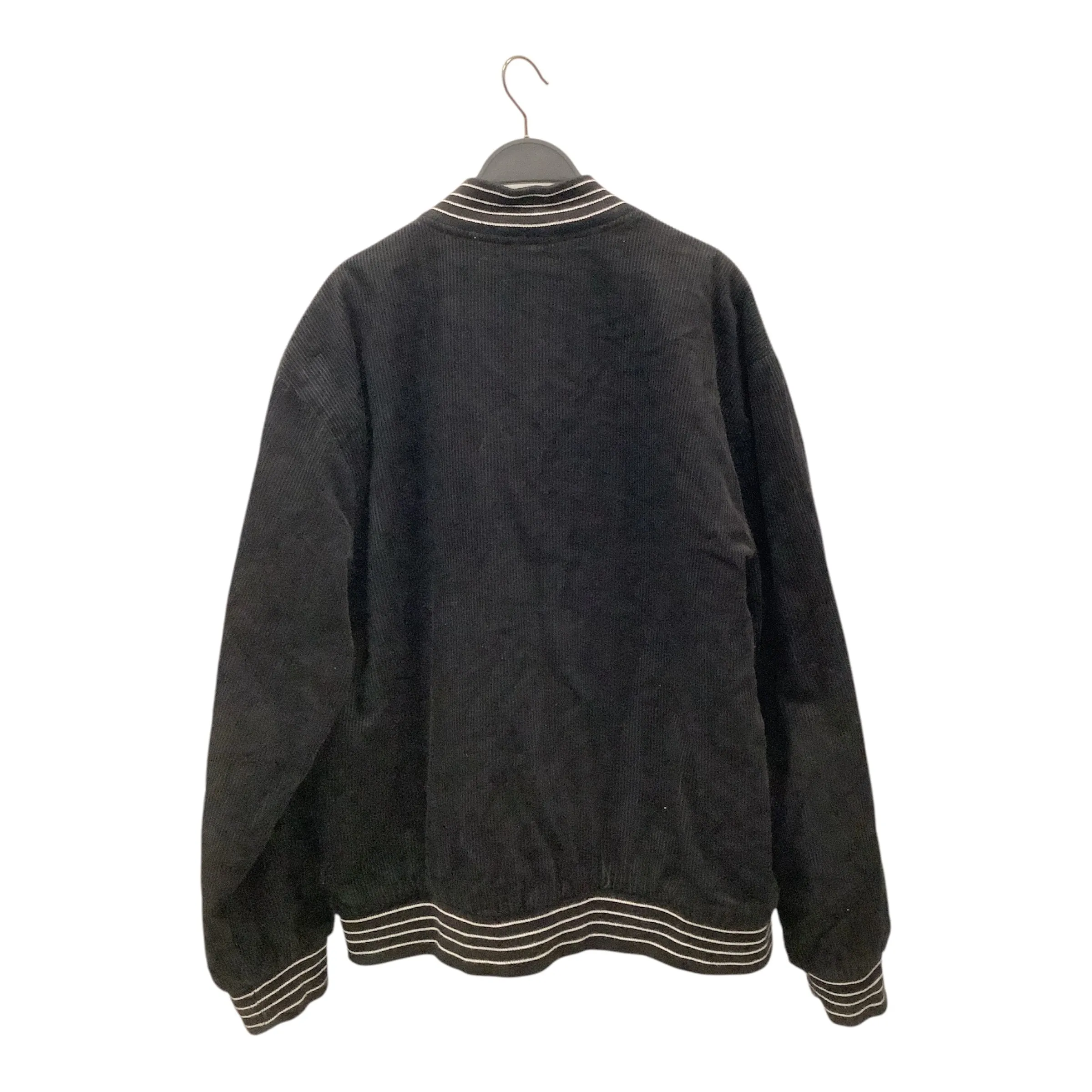 Supreme/Quilted Jkt/L/Cotton/BLK/corduroy old english