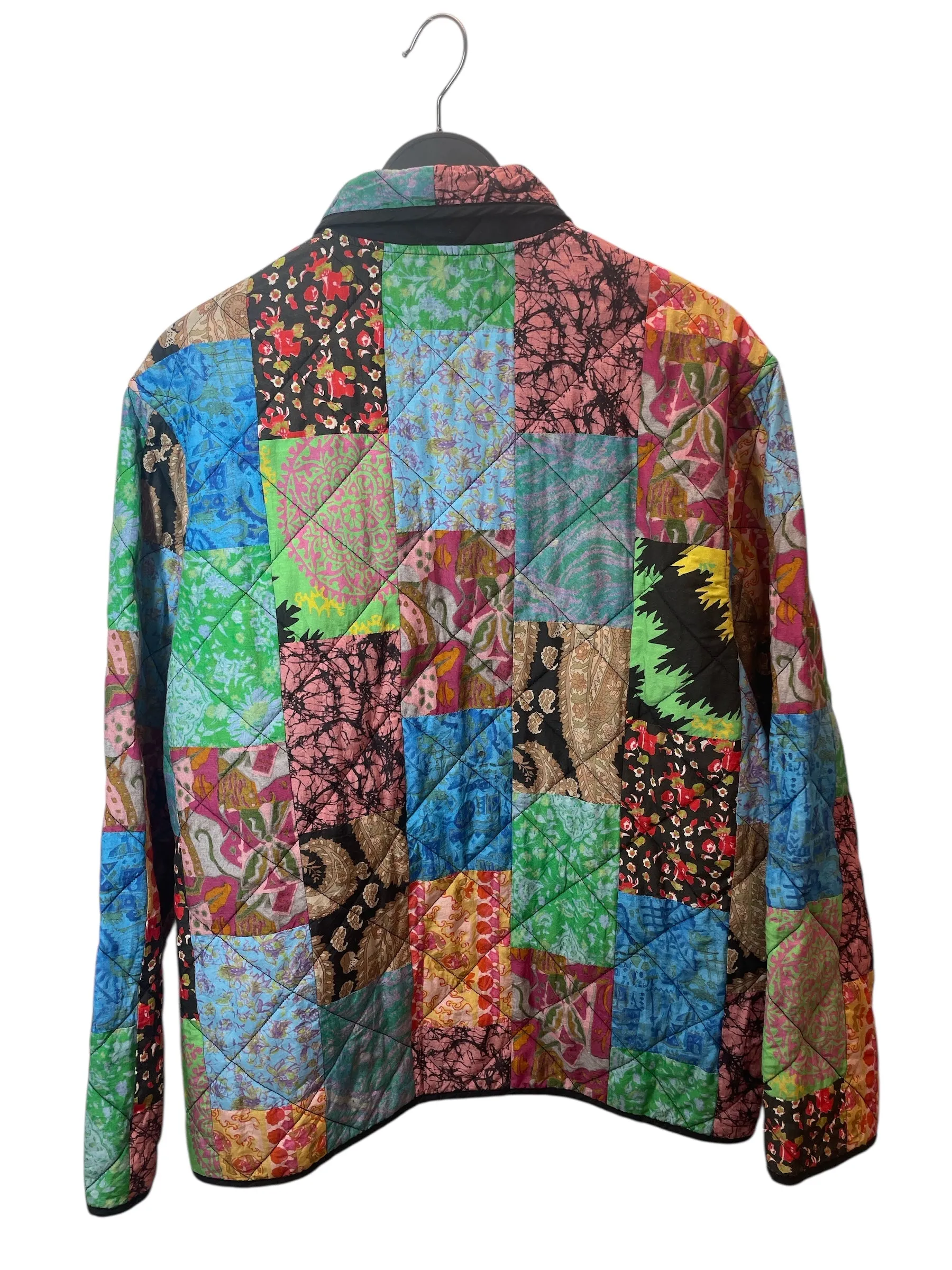 Supreme/Quilted Jkt/L/Cotton/MLT/All Over Print/quilted muti pattern