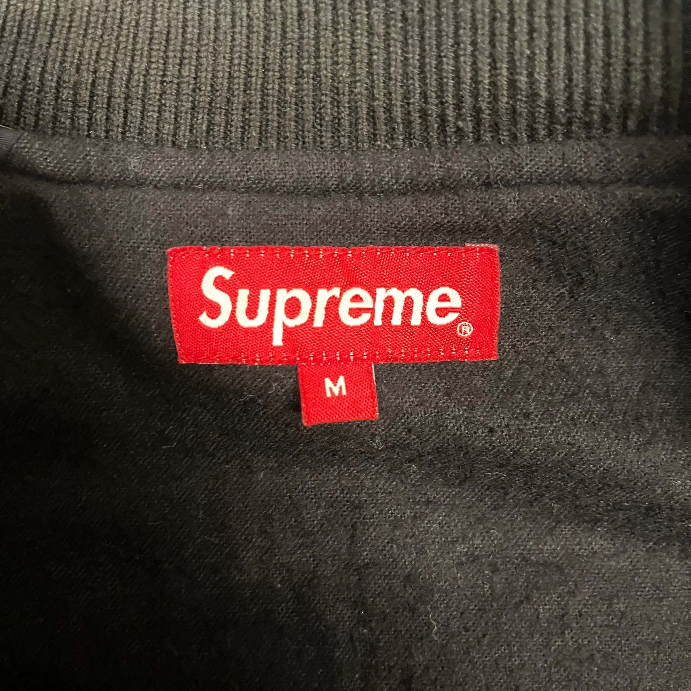 Supreme/Quilted Jkt/M/Nylon/BLK/Satin roses