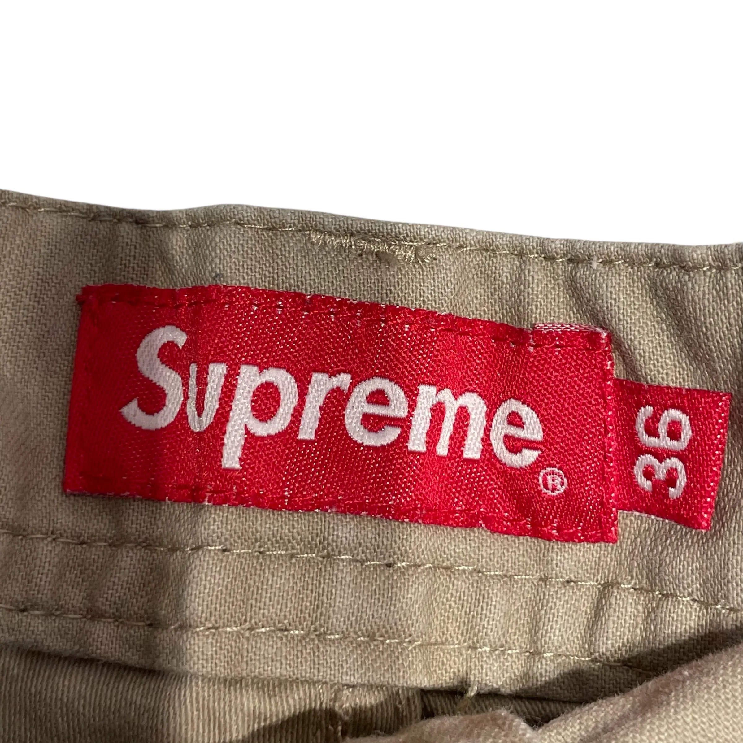 Supreme/Shorts/36/Cotton/KHK/WORK SHORT