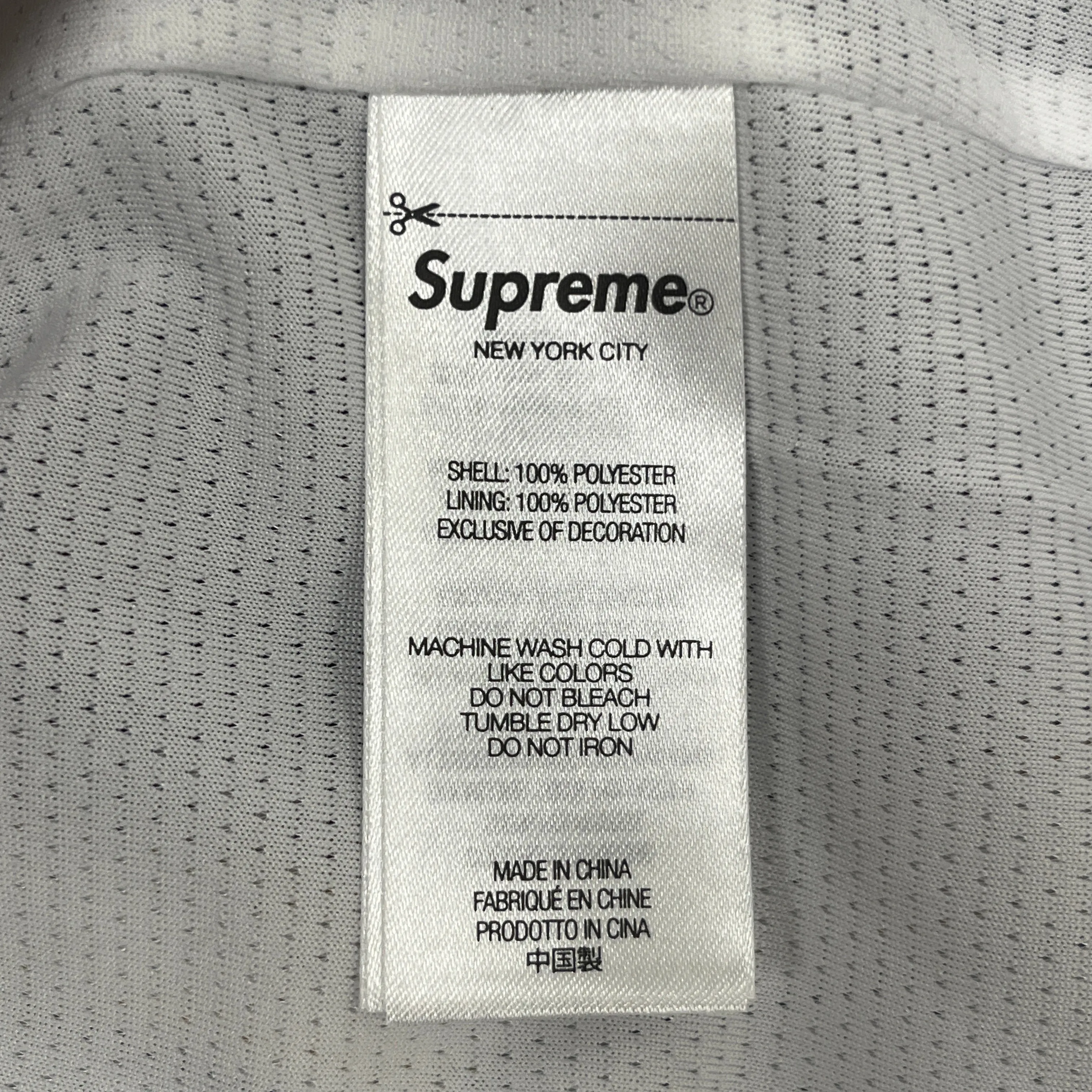Supreme/Shorts/L/Polyester/WHT/Graphic/ALL STAR BASKETBALL SHORTS