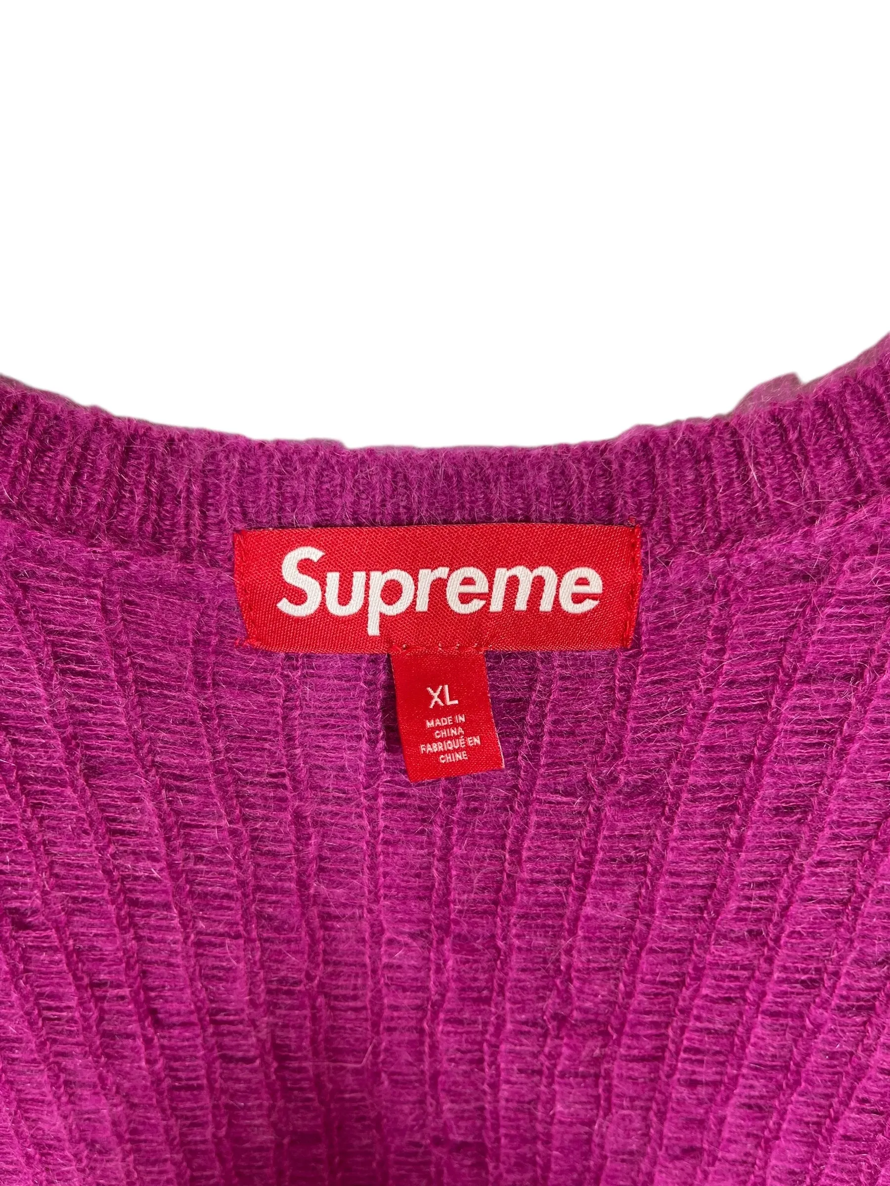 Supreme/Sweater/XL/All Over Print/Cotton/PPL/Twin Mohair