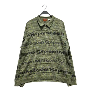 Supreme/Sweater/XL/Stripe/Cotton/GRN/MISSONI KNIT POLO